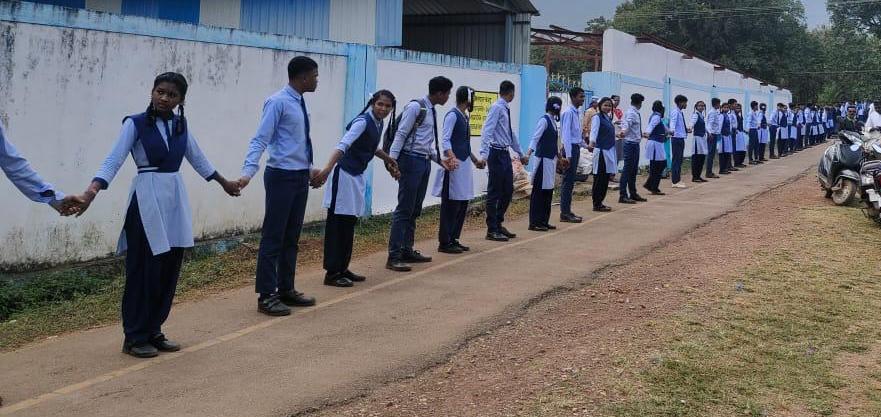 रंगोली-रैली से मतदाताओं में जागरूकता