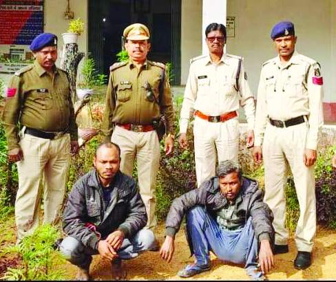 मोटरसाइकिल चोरी,  2 आरोपी गिरफ्तार