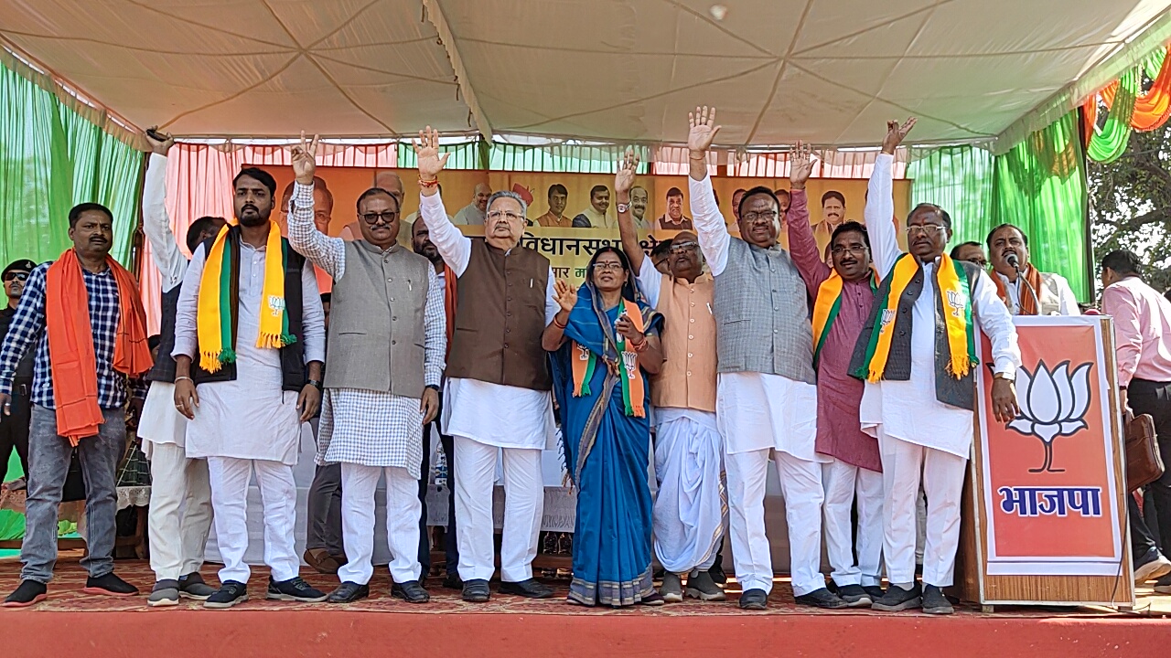 छत्तीसगढ़ में भाजपा पूर्ण बहुमत की सरकार बनाने जा रही है-रमन 