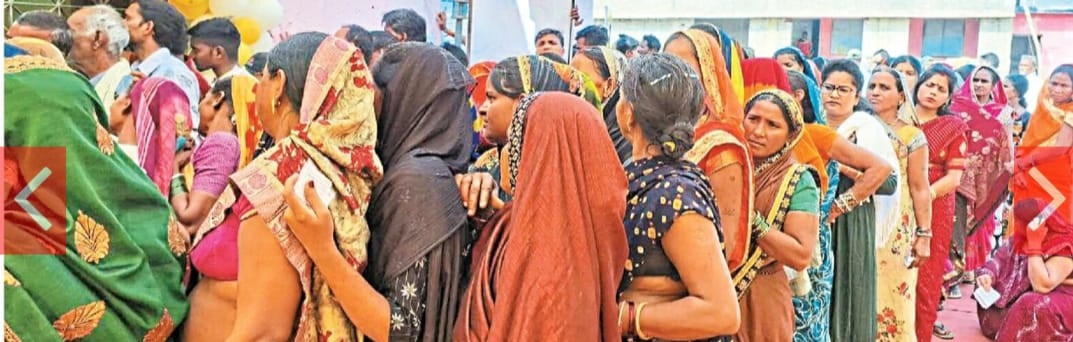  साजा, बेमेतरा व नवागढ़ में महिलाओं का प्रतिशत पुरुषों से अधिक रहा