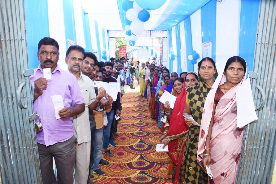 नक्सल गतिविधियों के बावजूद सिहावा में 87.63 फीसदी मतदान, 2018 से 5 फीसदी अधिक मतदान