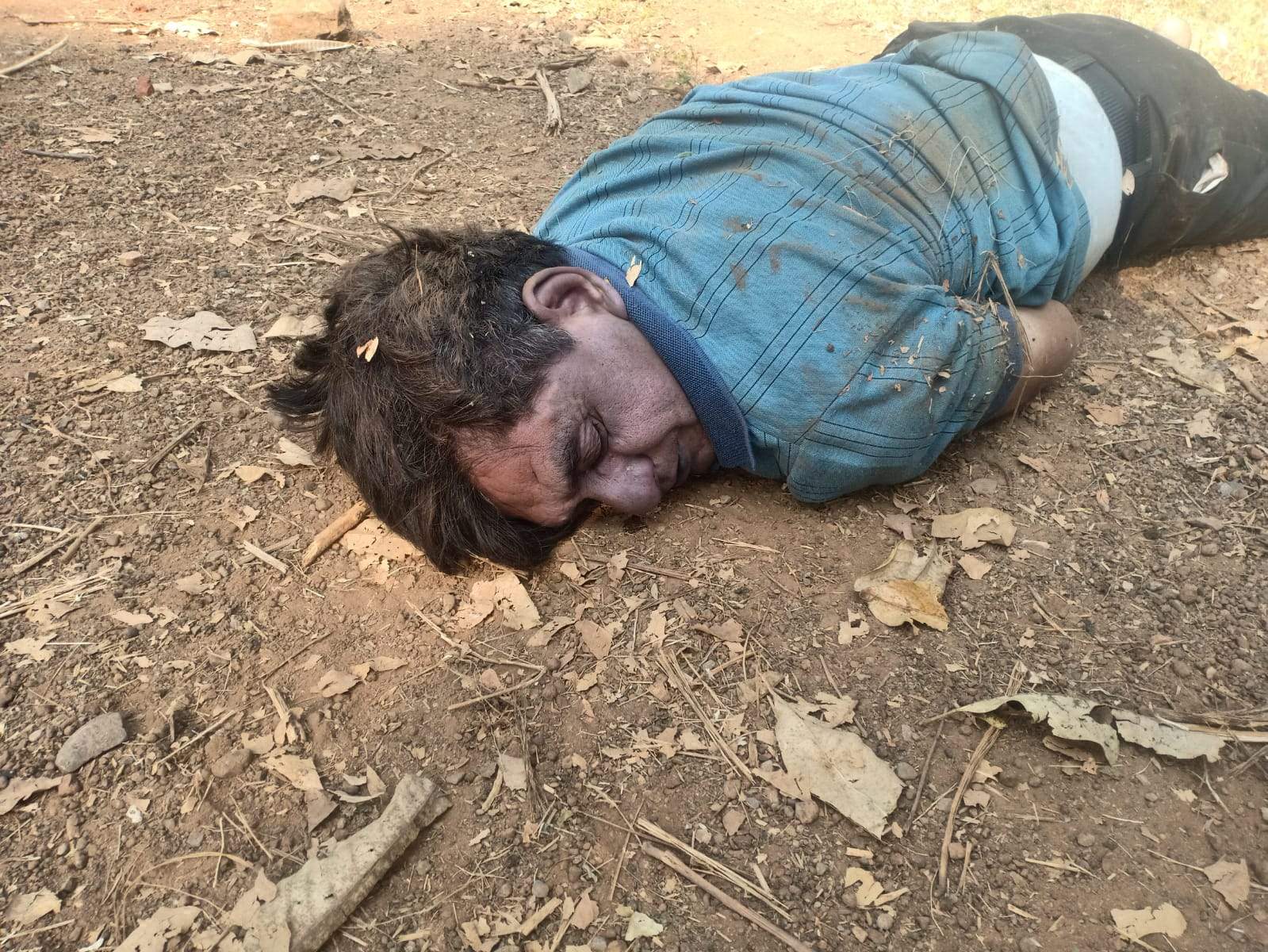 पार्रीनाला के समीप युवक का मिला शव