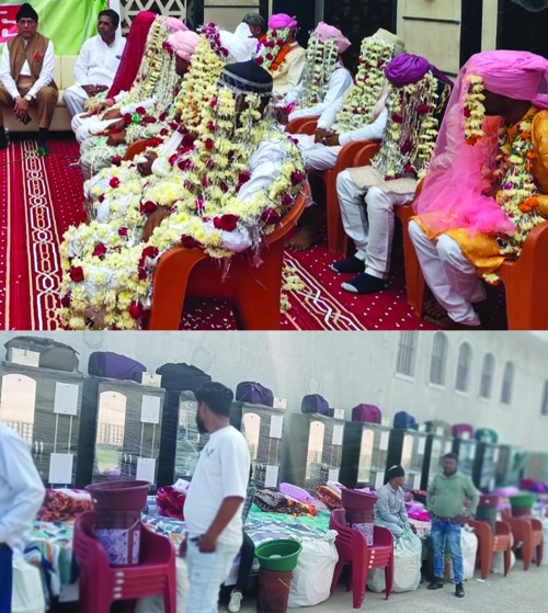 आला हजरत वेलफेयर सोसाइटी का इज्तेमाई निकाह 