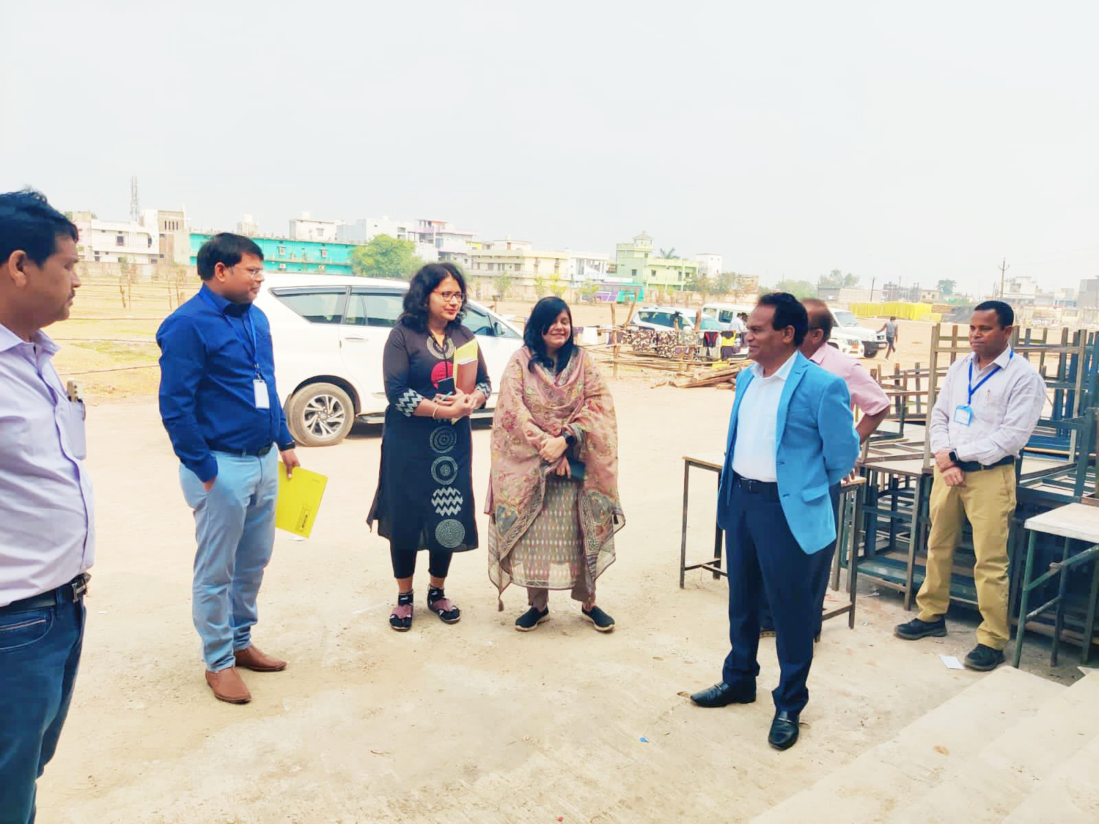 सहायक मुख्य निर्वाचन अफसर ने देखी मतगणना की तैयारी