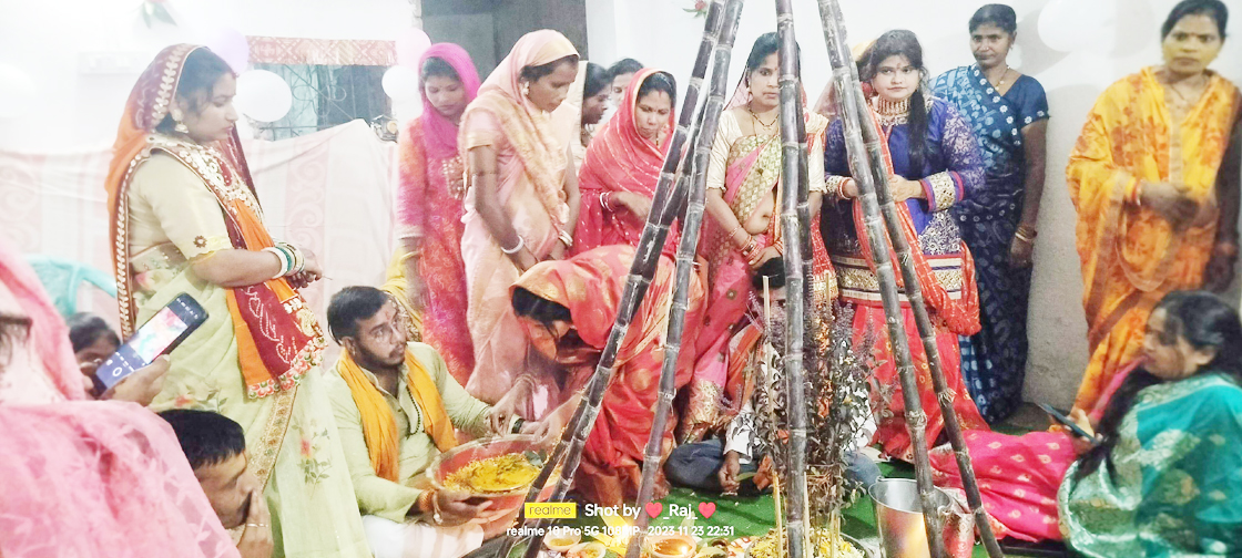 तुलसी विवाह पर निकली भव्य बारात तुलसी विवाह पर निकली भव्य बारात