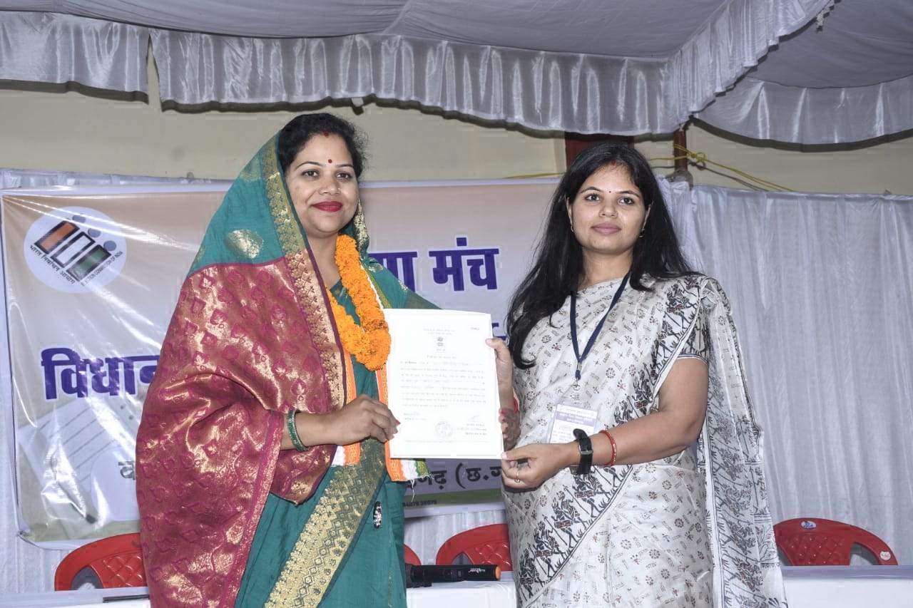 सारंगढ़ में उत्तरी जांगड़े और बिलाईगढ़ में कविता लहरे की जीत