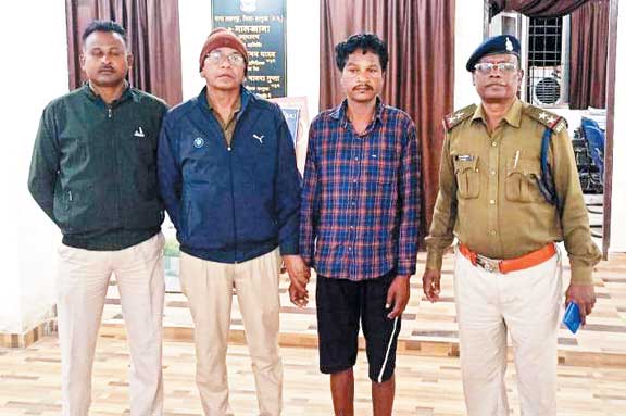 पिता की हत्या, आरोपी गिरफ्तार