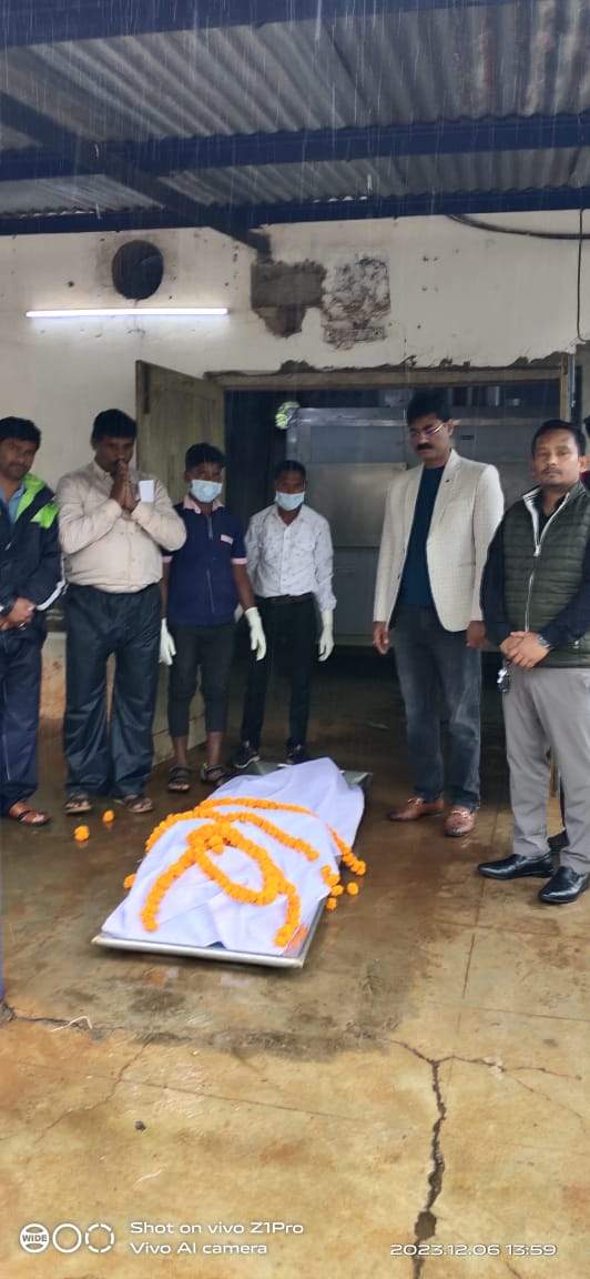 भिक्षा मांगकर जीवन यापन करने वाले की मौत, मेकॉज में शव दान