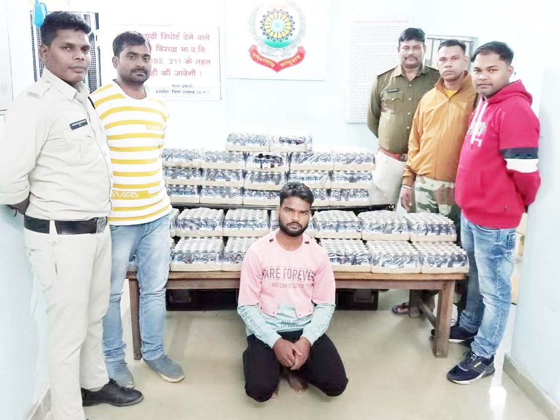 नशीली कफ सिरप जब्त, एक गिरफ्तार