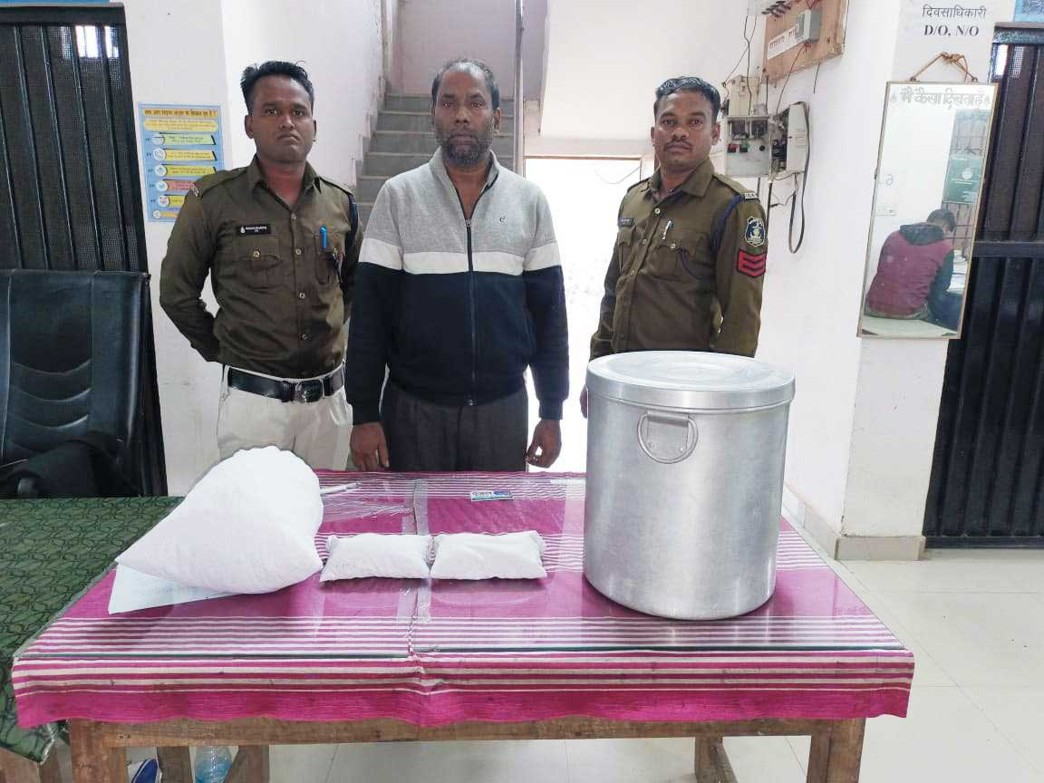 गांजा तस्करी, आरोपी गिरफ्तार