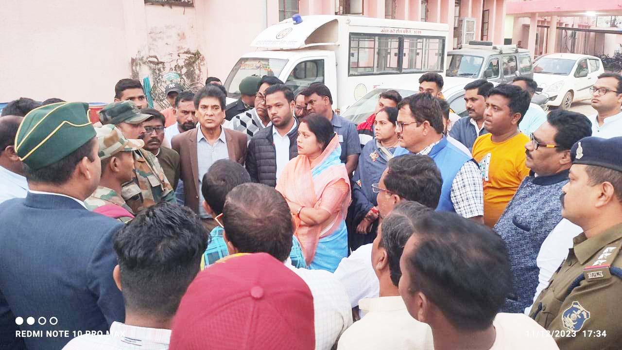 शहीद चोवाराम सेन का पार्थिव देह पहुंचा धमतरी