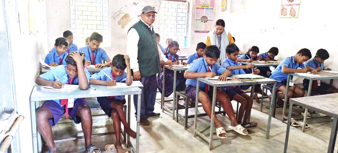  स्कूल निरीक्षण में  पहुंची एबीईओ