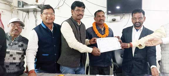 प्रदीप बने पंचायत सचिव संघ के अध्यक्ष