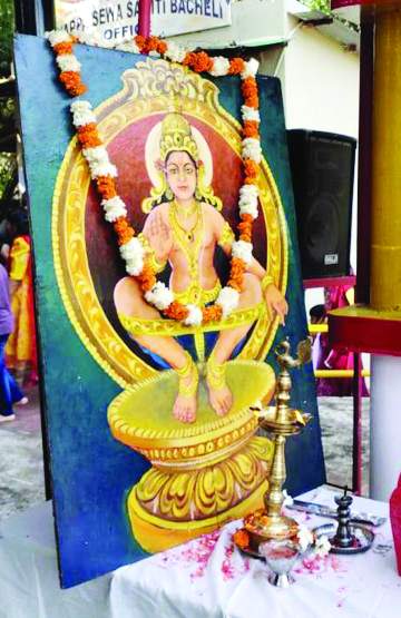 मंडल व्रत पूजा, अयप्पा मंदिर में महाअन्नदान