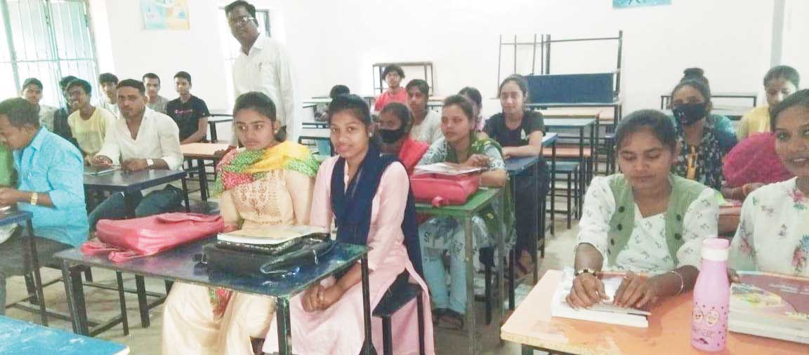 ओपन स्कूल के परीक्षार्थियों के लिए सम्पर्क कक्षा का आयोजन
