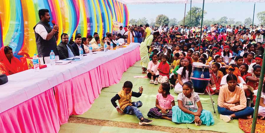  विकसित भारत संकल्प यात्रा पहुंची झिरमिट्टी