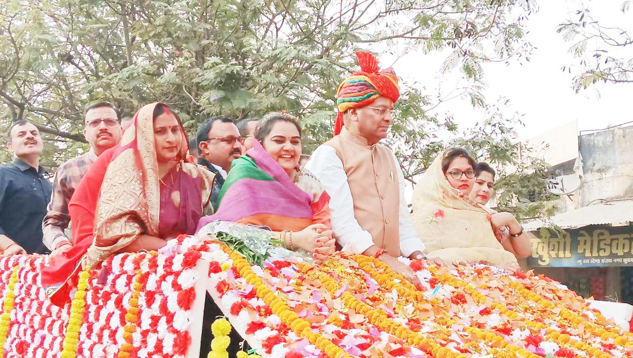 विधायक अजय का स्वागत