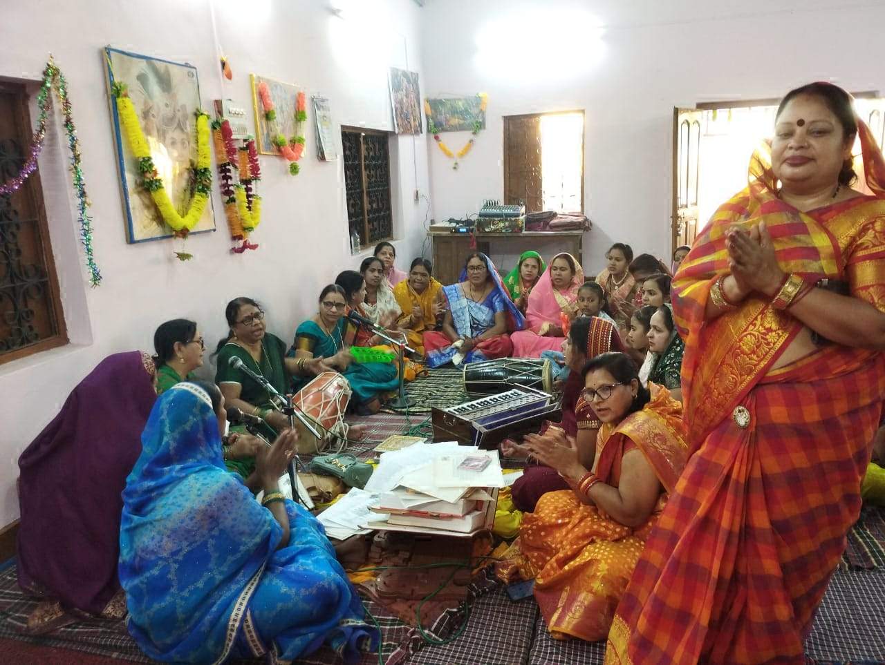 रामायण-हनुमान चालीसा का सामूहिक पाठ