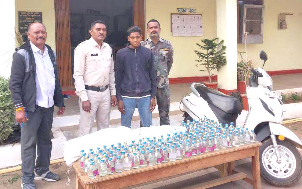 शराब का अवैध परिवहन, आरोपी बंदी शराब का अवैध परिवहन, आरोपी बंदी