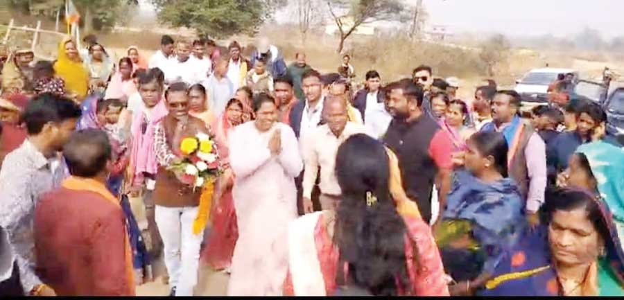 विधायक गोमती का स्वागत, विजय जुलूस