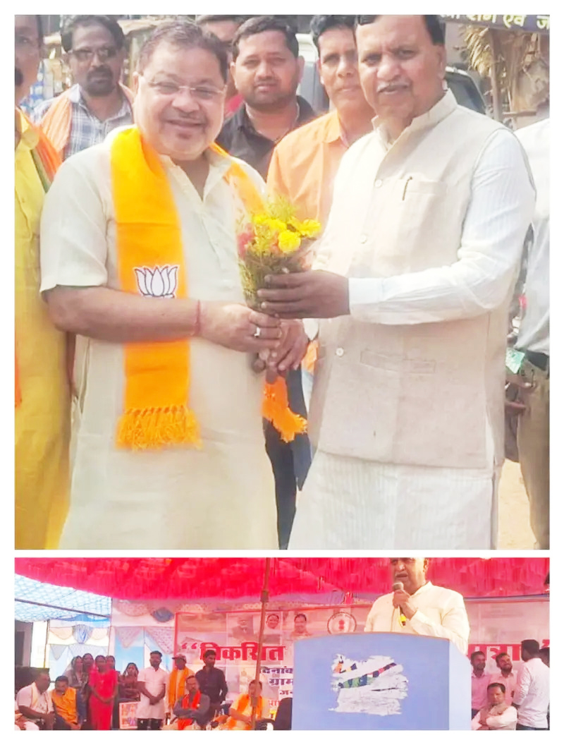 विकसित भारत बनाने गांव-गांव पहुंच रही है संकल्प यात्रा-सांसद सुनील सोनी