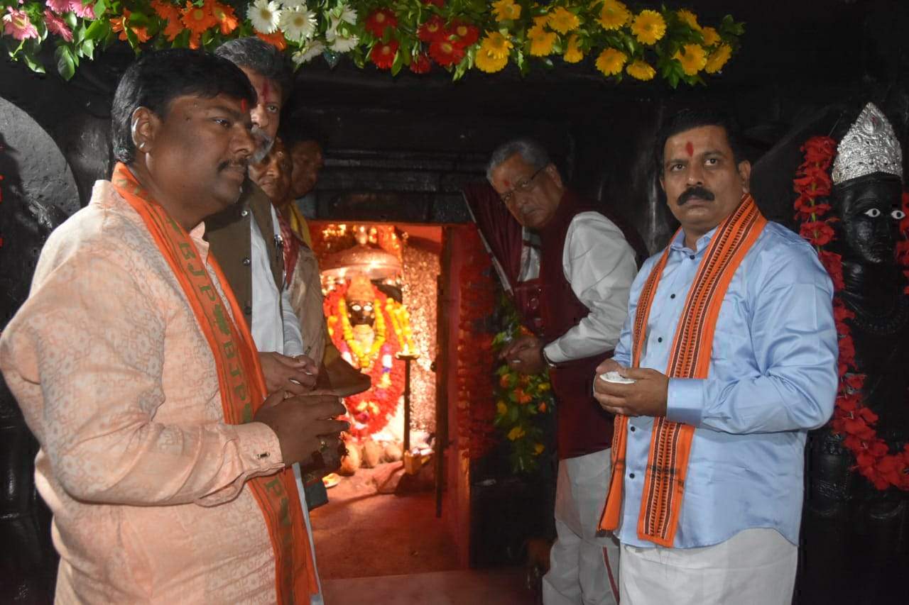 उप मुख्यमंत्री विजय शर्मा पहुंचे दंतेवाड़ा