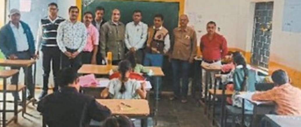 खैरझिटी कला स्कूल में  हुआ मॉक टेस्ट सीरीज 