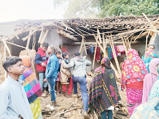 हाथी के हमले से सोती महिला पर दीवार गिरी, मौत