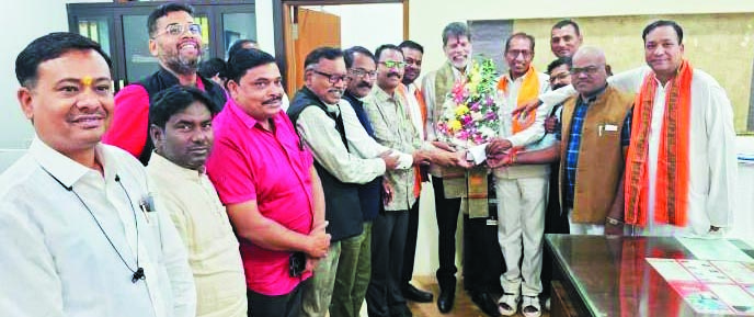 भाजपा प्रदेशाध्यक्ष से मंडल अध्यक्षों ने की मुलाकात भाजपा प्रदेशाध्यक्ष से मंडल अध्यक्षों ने की मुलाकात