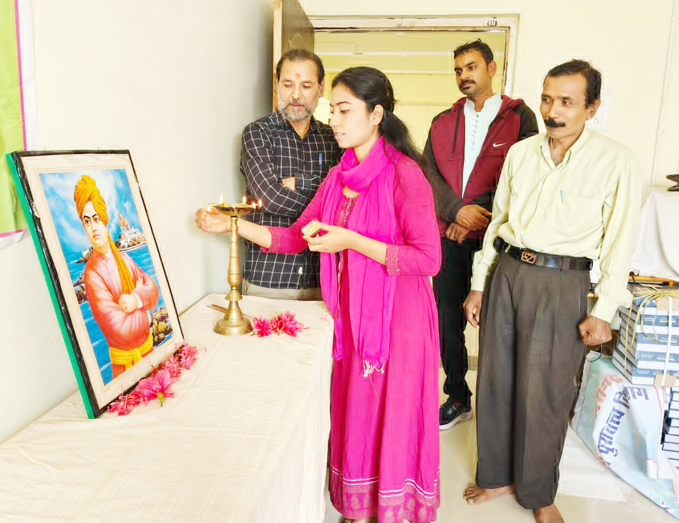 विवेकानंद जयंती पर विचार गोष्ठी 