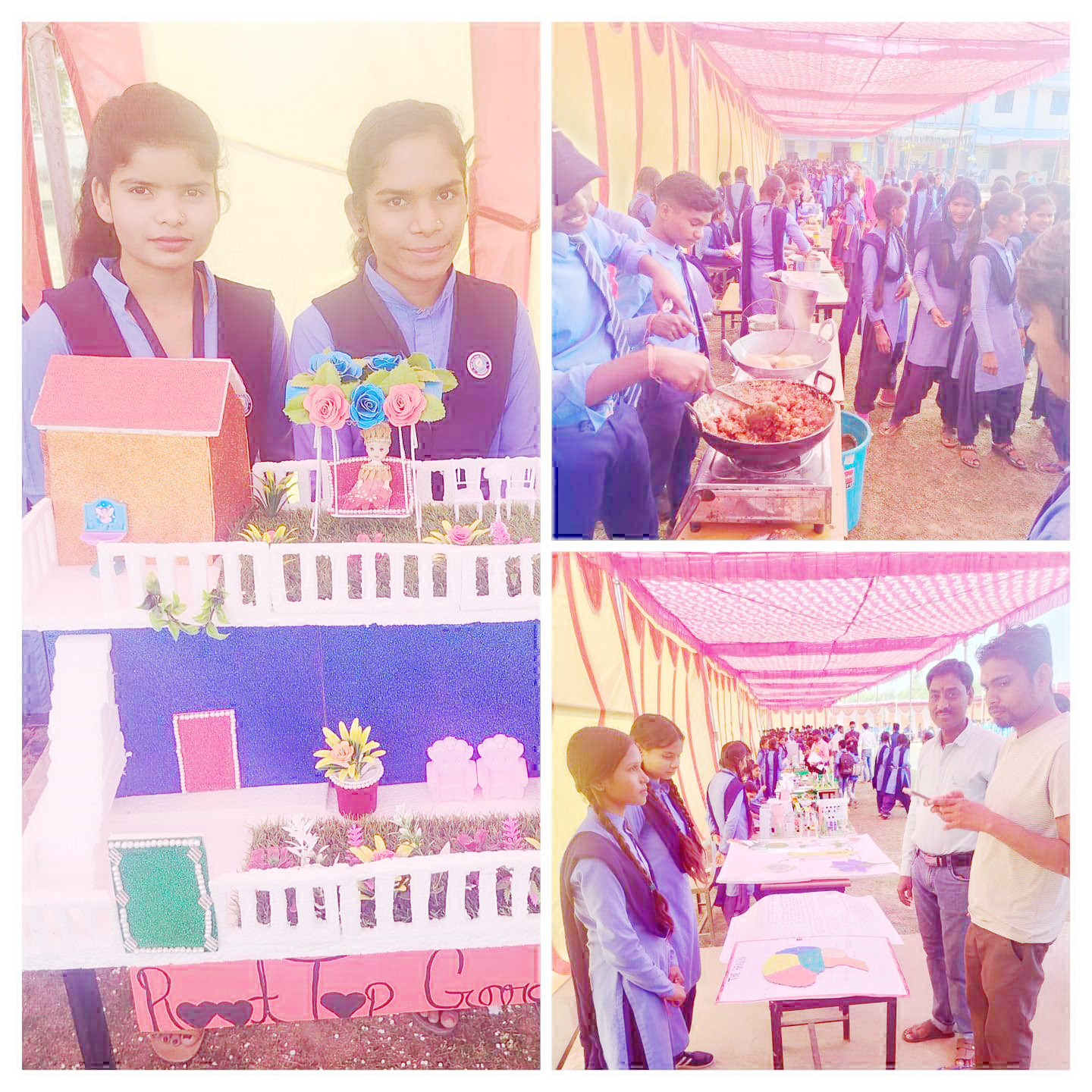 करहीबाजार  विद्यालय का वार्षिक स्नेह सम्मेलन