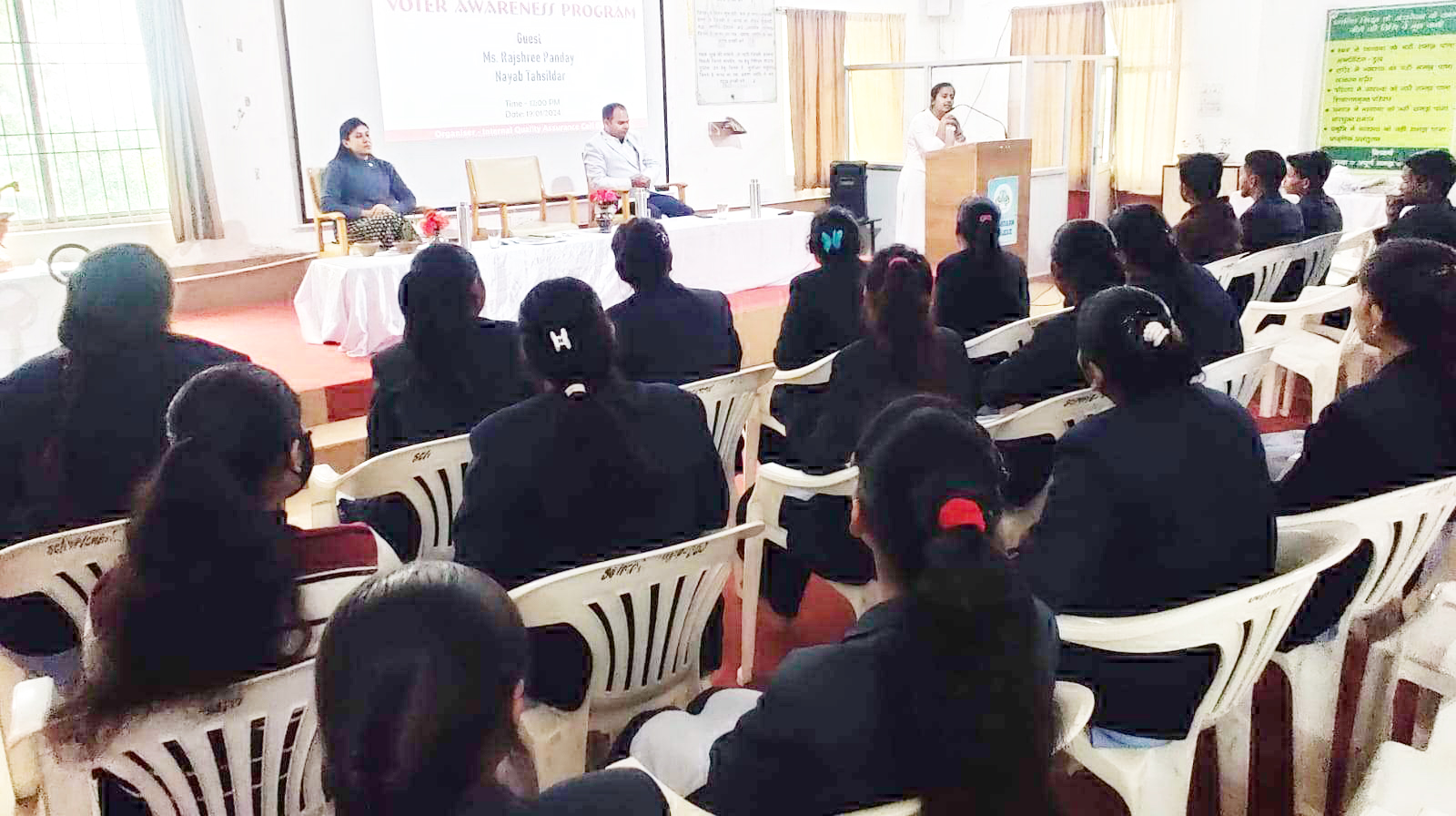 मतदान हमारा प्राथमिक अधिकार हैं-पाण्डेय