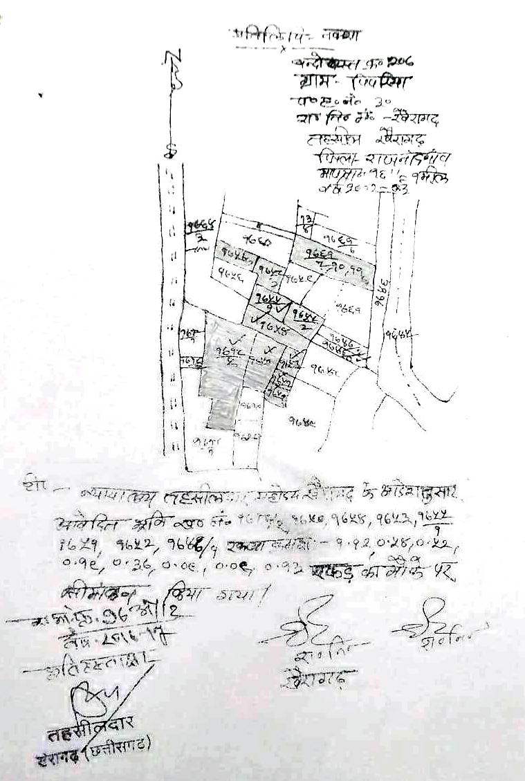 अवैध प्लाटिंग के नाम पर  ठोकरे खा रहे हितग्राही