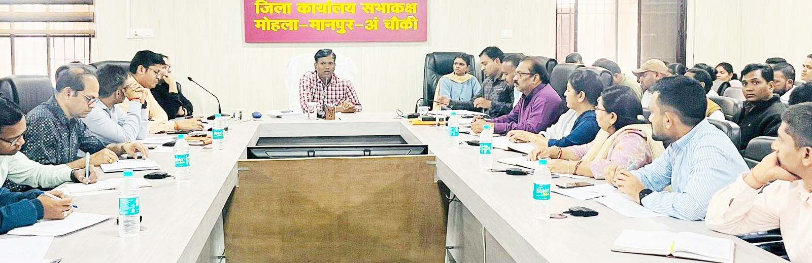 कलेक्टर ने धान खरीदी के संबंध में ली बैठक कलेक्टर ने धान खरीदी के संबंध में ली बैठक