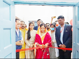 सीएम की पत्नी ने किया ब्लड बैंक का शुभारंभ, 10 ने किया रक्तदान