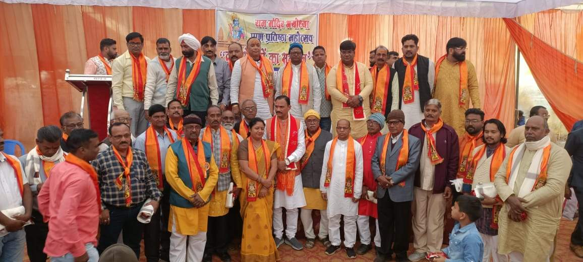 राम मंदिर प्राण प्रतिष्ठा को लेकर बाइक रैली, प्रभात फेरी से राममय रहा शहर 