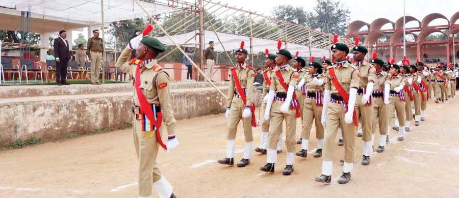 गणतंत्र दिवस समारोह का अंतिम रिहर्सल, पत्थलगांव विधायक करेंगी ध्वजारोहण