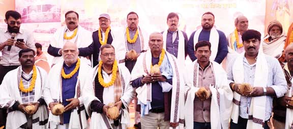 कार सेवकों व प्रचारकों का सम्मान