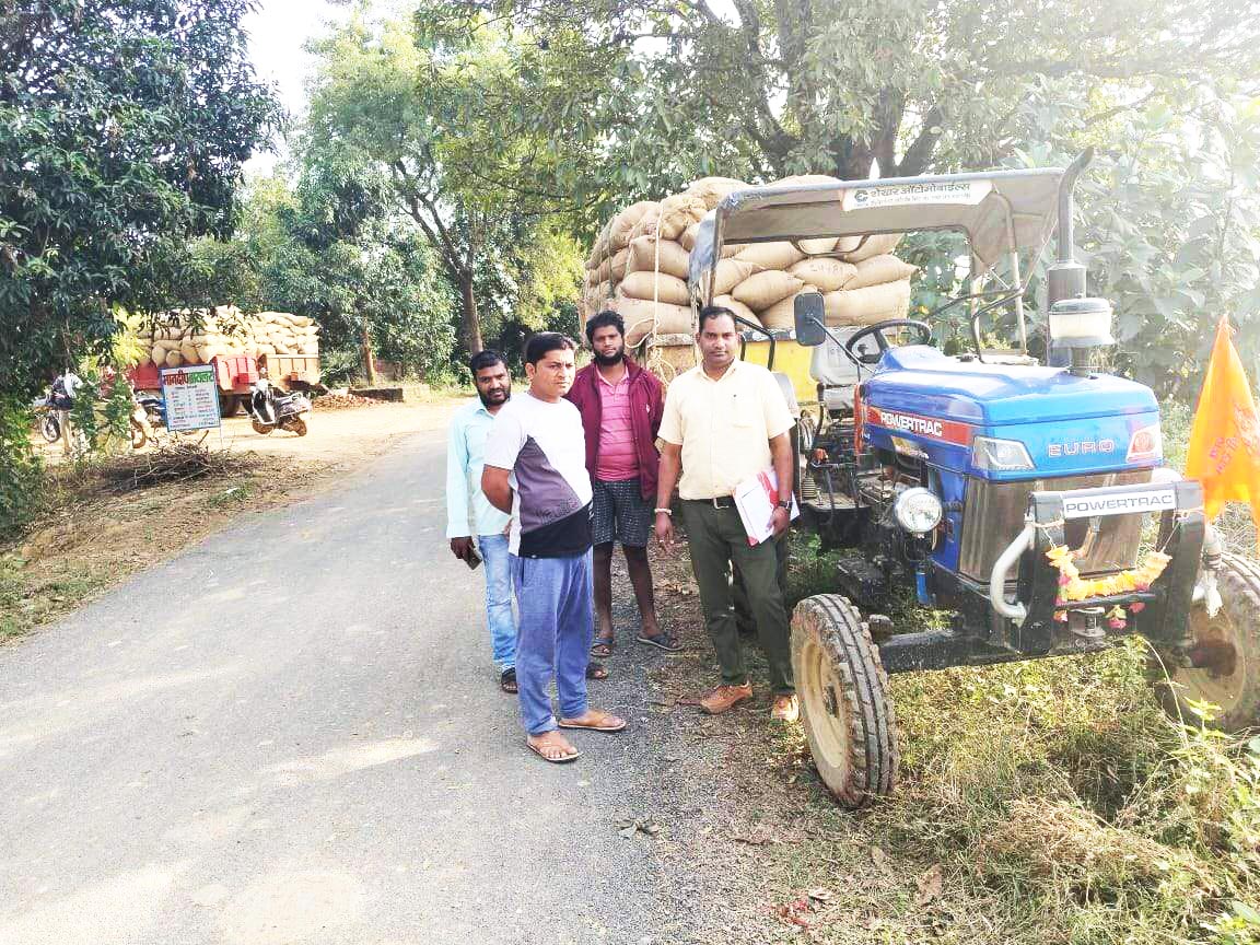 अवैध धान खपाने की कोशिश