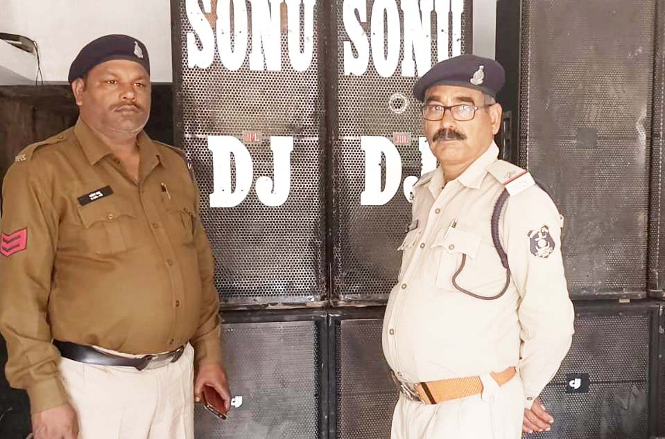 कोलाहल अधिनियम, डीजे साउंड सिस्टम जब्त