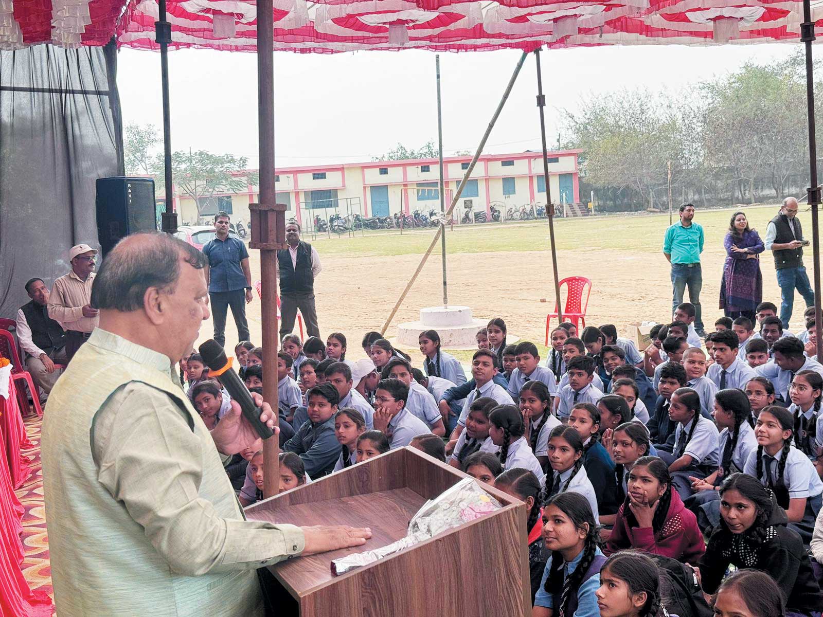 परीक्षा पे चर्चा: भाजपा उपाध्यक्ष हुए शामिल