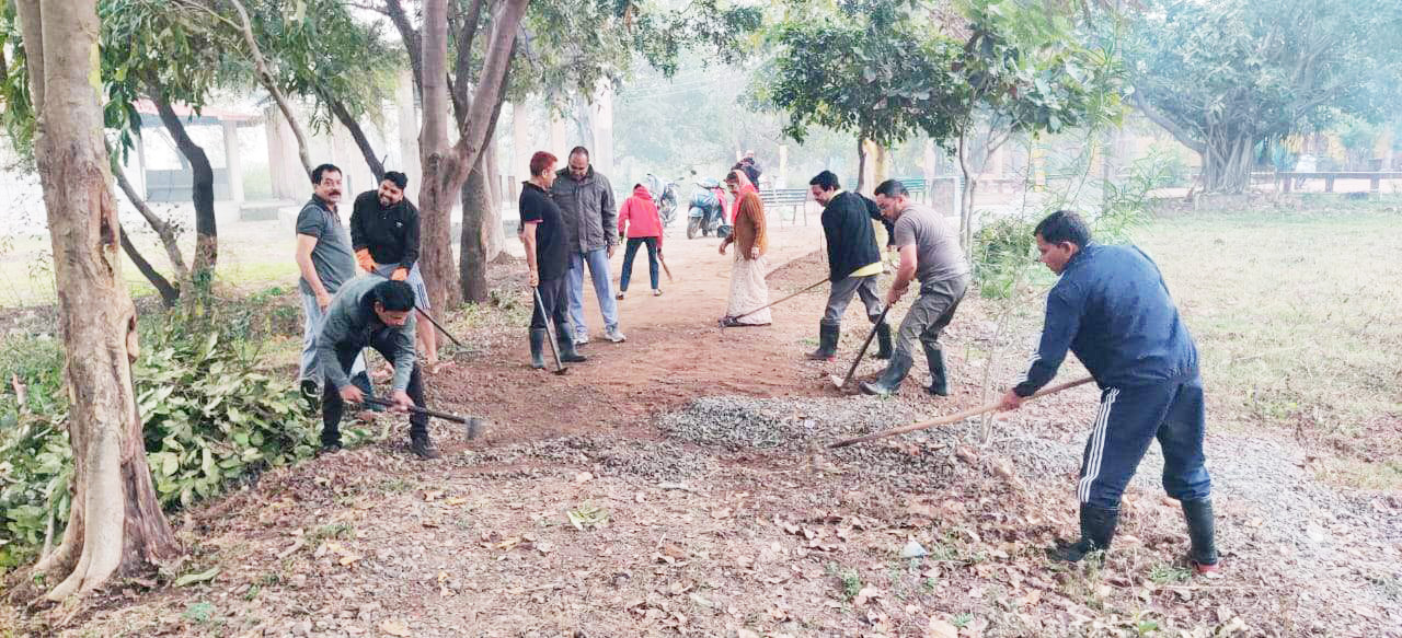 सहयोग संस्था द्वारा विगत  7 वर्षों से कर रहे श्रमदान