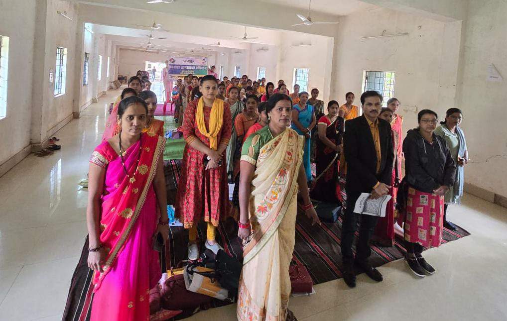 बिहान समूह की महिलाओं ने ली मतदाता शपथ