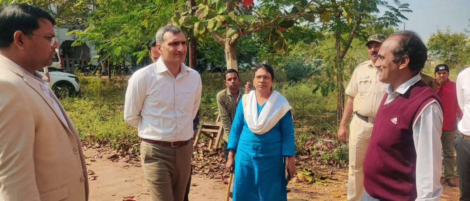 ईवीएम, वीवीपैट वेयर हाउस का निरीक्षण