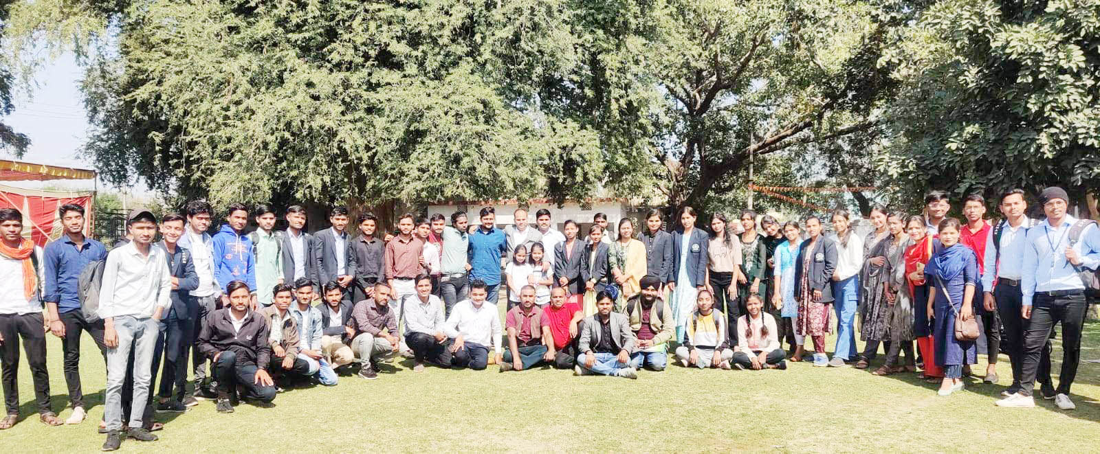 समाधान महाविद्यालय में शैक्षणिक भ्रमण