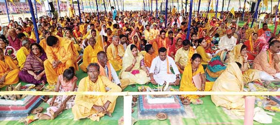 108 कुण्डीय गायत्री महायज्ञ का समापन