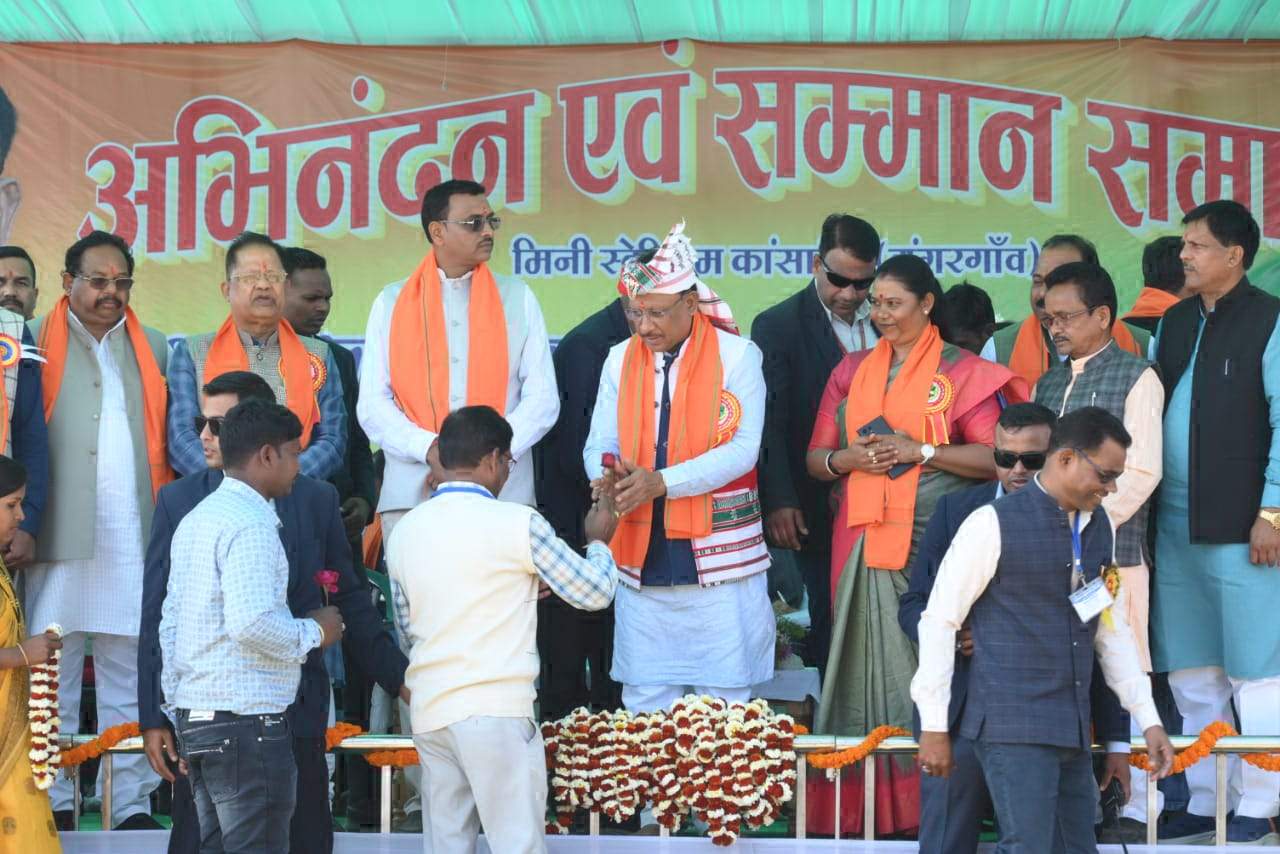 कांसाबेल में बनेगा इंडोर स्टेडियम-साय कांसाबेल में बनेगा इंडोर स्टेडियम-साय
