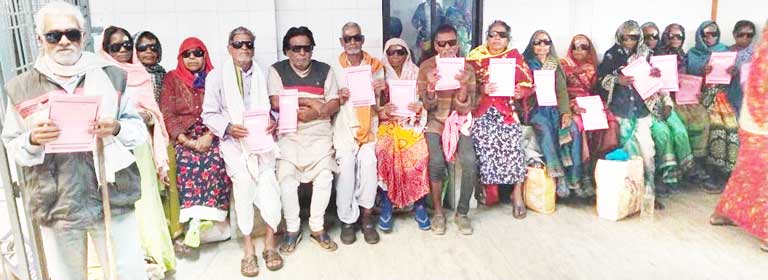 25 मरीजों को नेत्र ज्योति