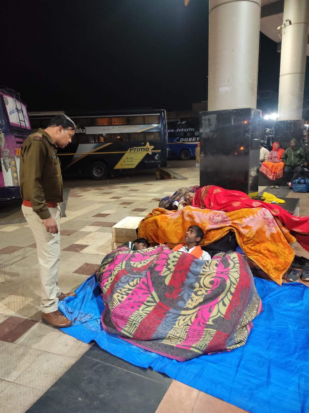 सरगुजा पुलिस का सघन चेकिंग अभियान