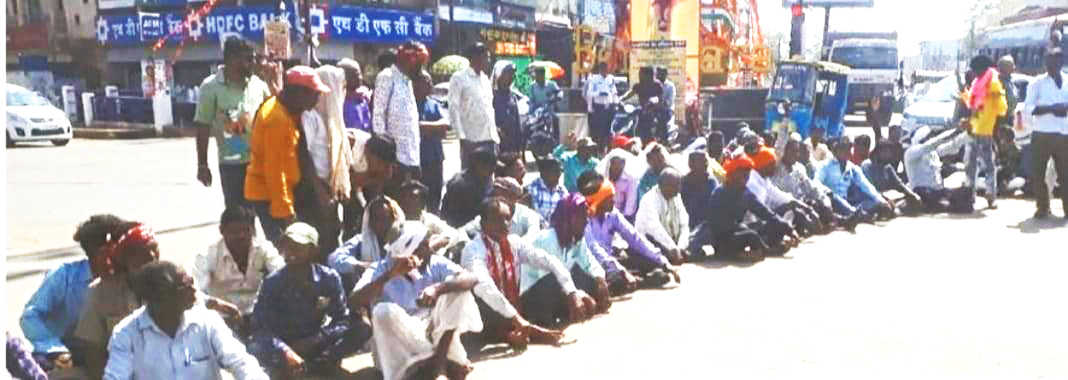 उद्योगपतियों को 24 घंटे बिजली और किसानों को मात्र 2 घंटे, नाराज किसानों ने किया चक्काजाम